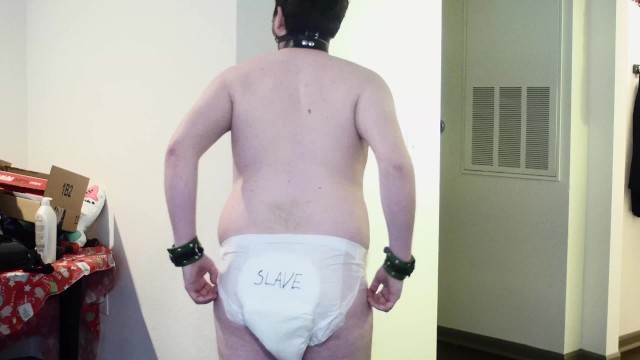 Diaper Slave Humiliation and Wetting