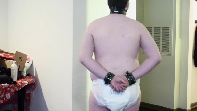 Diaper Slave Humiliation and Wetting