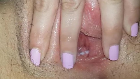 Showing you my Tight Pussy Gape