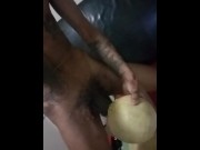 Preview 1 of Exotic fruit makes my dick grow bigger