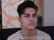 Preview 4 of GayCastings - Gay Casting Agent Pounds Aaron Perez