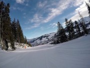 Preview 2 of Teen Public Flash in Snowboard In Mountain - Flash A La Neige VicAlouqua