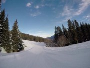 Preview 4 of Teen Public Flash in Snowboard In Mountain - Flash A La Neige VicAlouqua