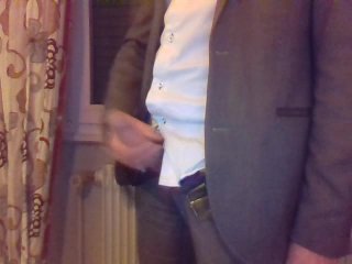 Giving myself pleasure thinking of your pussy