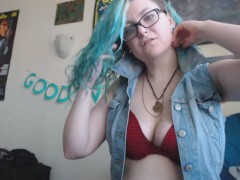 Denim and High Collar Fetish JOI with Blue Ruin