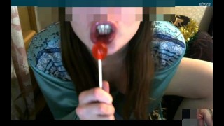 Mijn Russische Meisje Zuigt Chupa Chups Skype 3
