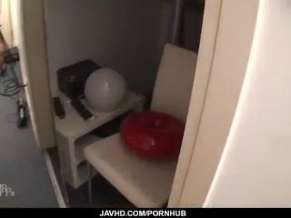 Group porn along steamy doll, Aoi Miyama