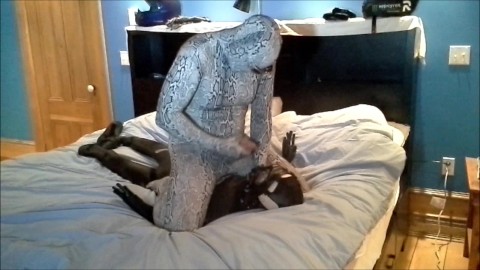 zentai snake humps and shoots or orca frogman