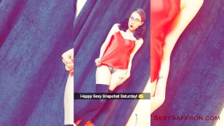 Saffraan zegt! JOI spel show! Sexy Snapchat zaterdag - 28 januari 2017