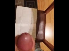 Quick handjob at night