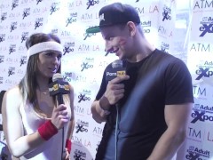 AVN 2016 - Sunny Lane and Sara Luvv Interviews - Screenshot 15 of 16 - Interview