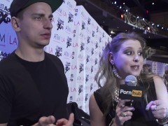 AVN 2016 - Sunny Lane and Sara Luvv Interviews - Screenshot 8 of 16 - Pornhubtv
