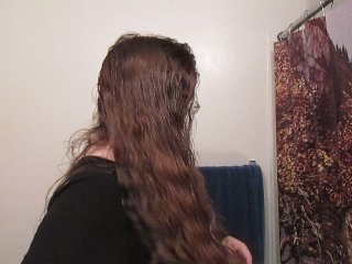 hair fetish, hair, curly hair, kink