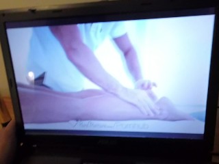 Being fucked while watchingLisa Ann`s fucking