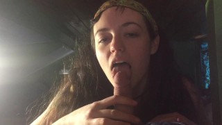 Sucking And Licking The Cock