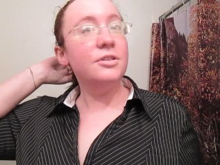 dominatrix, dont touch youself, glasses, bbw