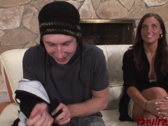 MILF action! Teacher fucks her student! Hot for Teacher!