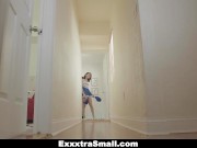 Preview 1 of ExxxtraSmall - Petite Cheerleader Gets Tight Pussy Smashed