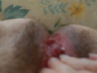 All you horny Porn Hubbers_making my pussy red and hot masturbating