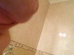 Huge cumshot before bedtime