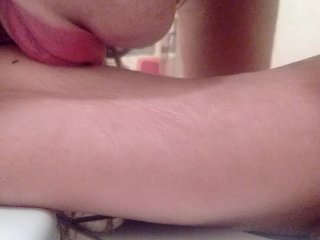 Licking my Soles and Sucking on my Toes