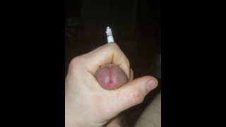 Masturbación fumando