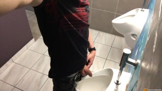 To bad there was no other hot boy pissing next to me