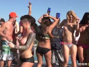 Preview 4 of Spring break orgy party - Brazzers