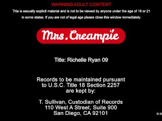 Big ass big tits MILF Richelle Ryan gets pussy creampie - Mrs. Creampie screenshot number 0