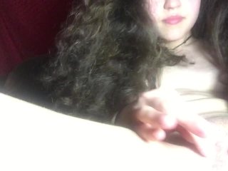amateur, close up, playing with cum, orgasm