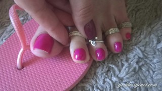Pink nagels