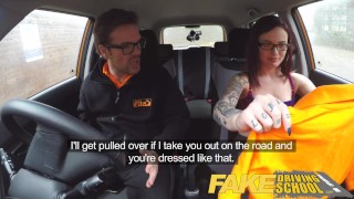 Fake Driving School 19yr old petite American student creampie lesson8