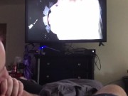 Preview 1 of I woke up to her watching porn and sucking my dick...