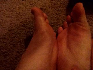 verified amateurs, soles, wet, long toes