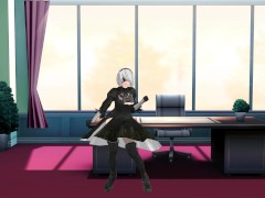 2B [MMD] - Screenshot 1 of 16 - 2b
