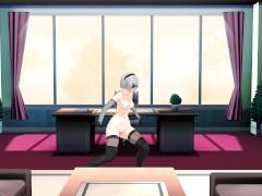 2B [MMD] - Screenshot 14 of 16 - Dance