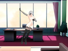 2B [MMD] - Screenshot 15 of 16 - Striptease