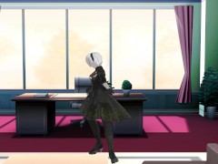 2B [MMD] - Screenshot 4 of 16 - Dance