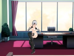2B [MMD] - Screenshot 7 of 16 - Animation