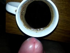 Cumming in my coffee - Protein energy Drink - Older video of mine