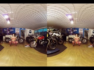 lucia denville, virtual, 3d, biker