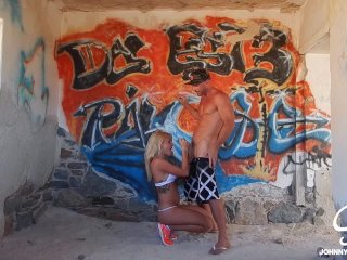 SinsLife - Public BEACH sex, everyone could see! screenshot number 1