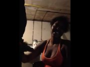 Preview 1 of dick sucking thot in a  basement