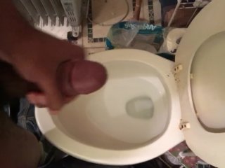 Quick Bathroom Cumshot