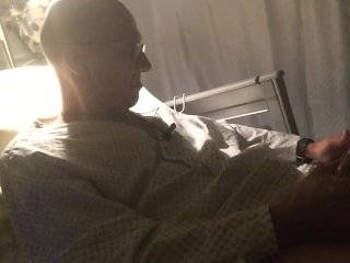 Wanking at the hospital- next to my roomies