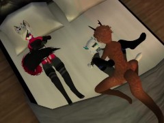 Well Stuffed Kitty - Threesome Fun (M)(M)(F)