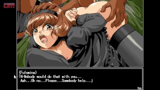 Toushin Toshi 2 Parte 5: A esposa recebe ; Jogo de RPG Hentai