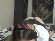 Preview 1 of POV Howgwarts Student Blowjob