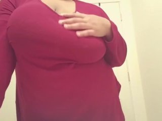 big nipples, rosyredd, see through shirt, big tits