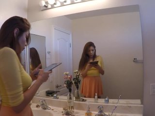 Sami Parker Strips For BJ Practice